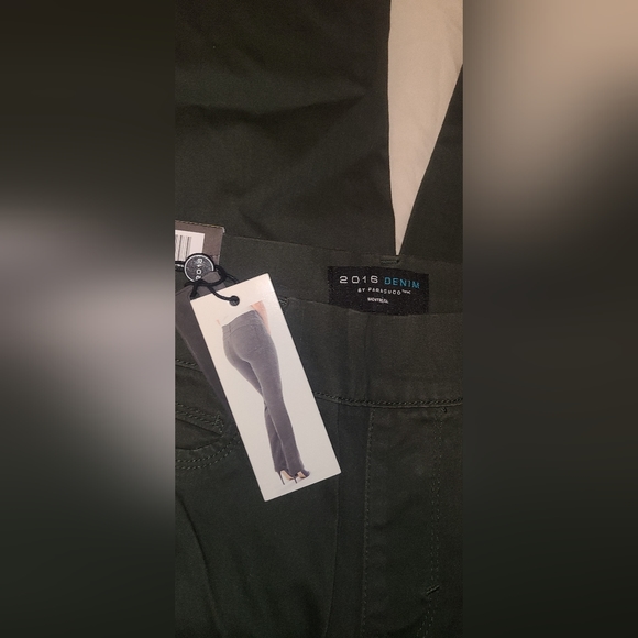🌟NWT🌟 Green Khaki Women's Parasuco Denim Pants - Size 6 🦄🦄 - Picture 4 of 5